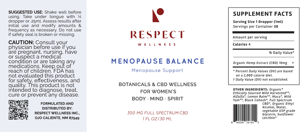 Menopause Balance - Wholesale